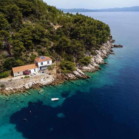 Secluded Fisherman'S Cottage Cove Skozanje, Hvar - 4009 Gdinj المظهر الخارجي الصورة