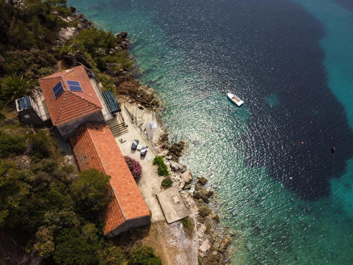 Secluded Fisherman'S Cottage Cove Skozanje, Hvar - 4009 Gdinj المظهر الخارجي الصورة